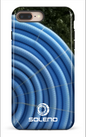 iPhone 8 Plus Tough Soleno tuyau bleu -