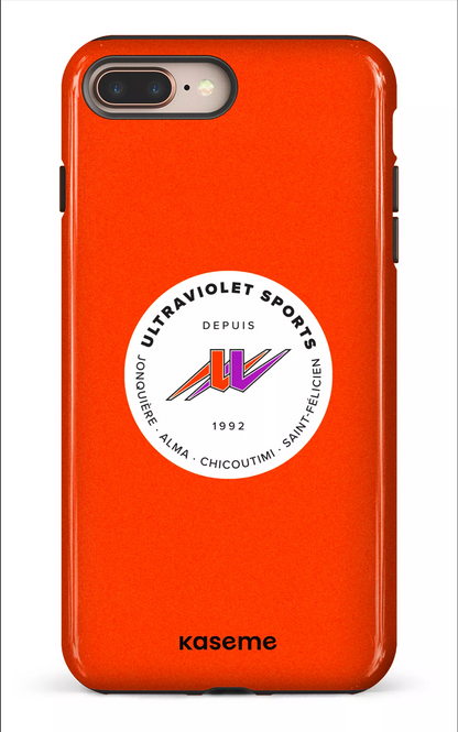 iPhone 8 Plus Tough UltraViolet - Orange -