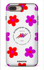iPhone 8 Plus Tough UltraViolet Fleurs -