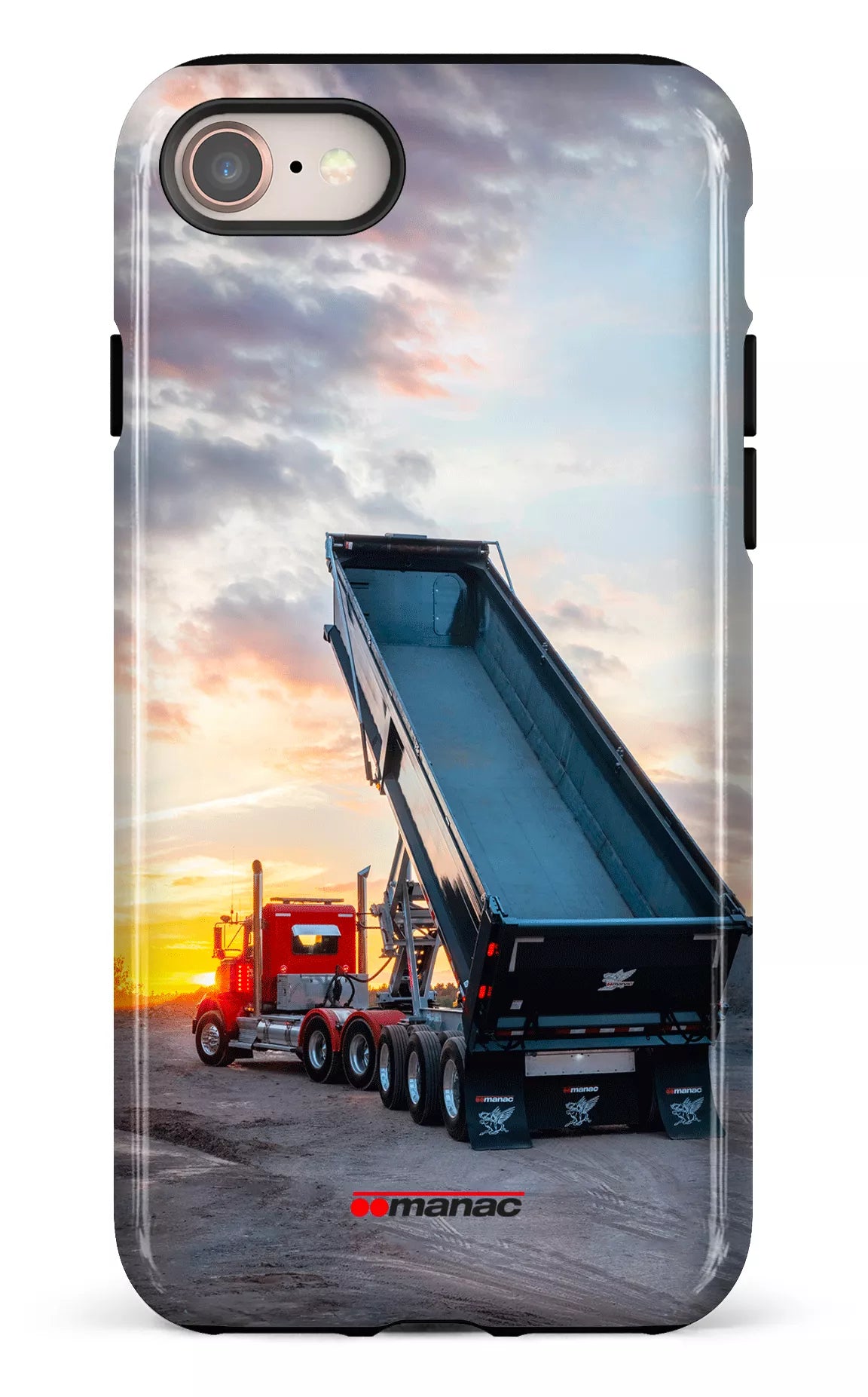 iPhone 8 Tough Benne Hybride Manac -