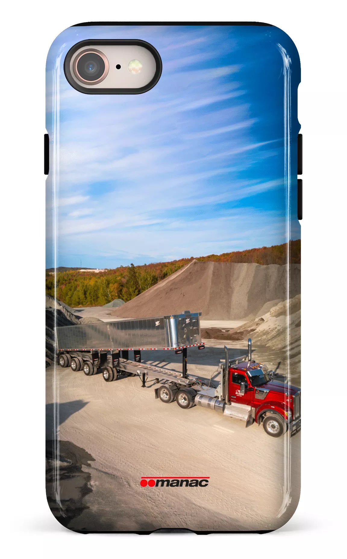 iPhone 8 Tough Benne aluminium Manac -