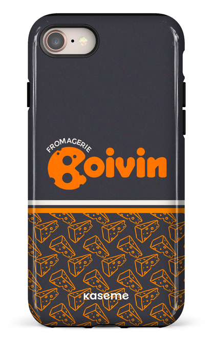 iPhone 8 Tough Boivin Gris x Fromages -