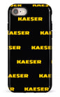 iPhone 8 Tough Kaeser Pattern Noir -