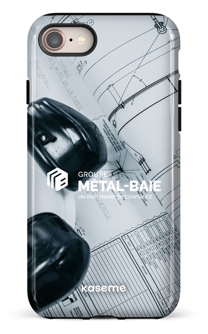 iPhone 8 Tough Le plan par Métal-Baie -