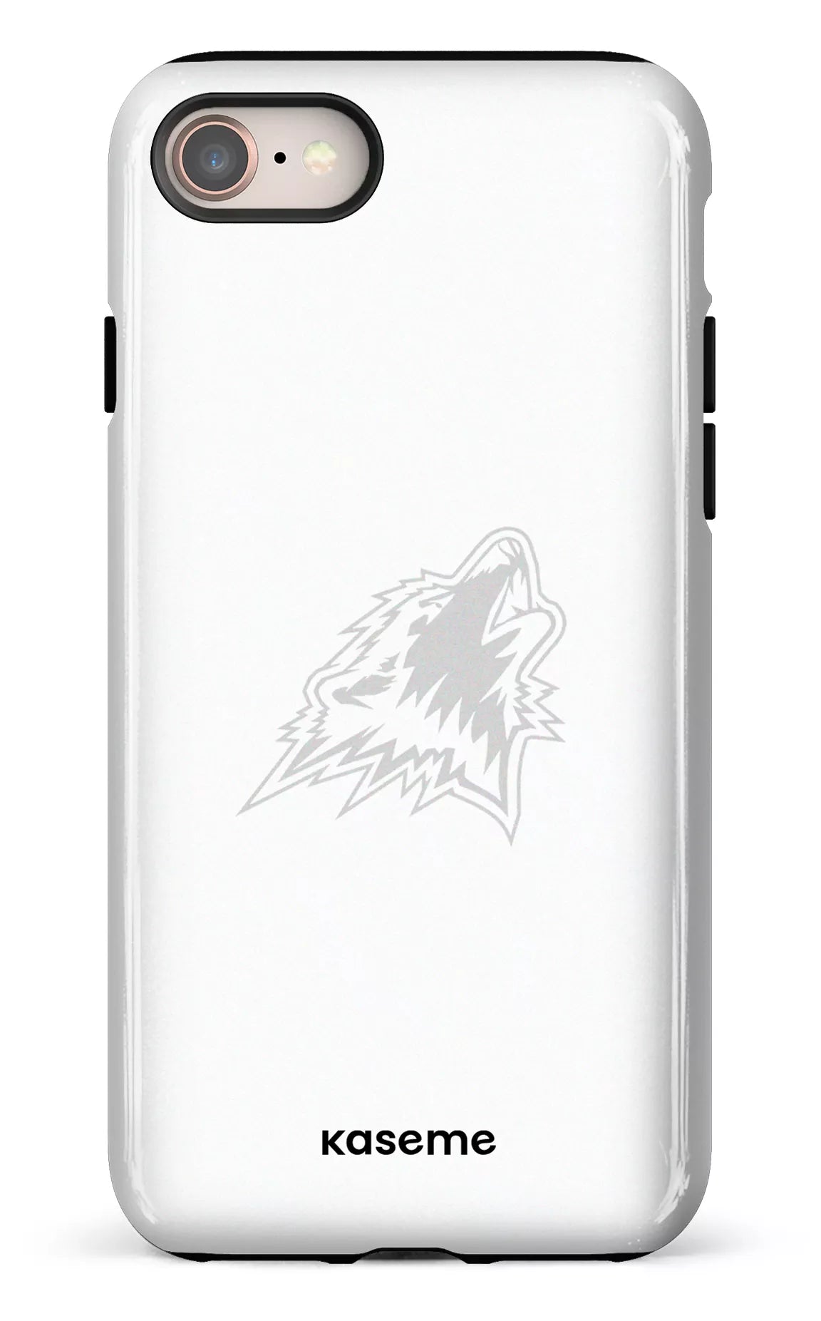 iPhone 8 Tough Les Huskies Blanc -