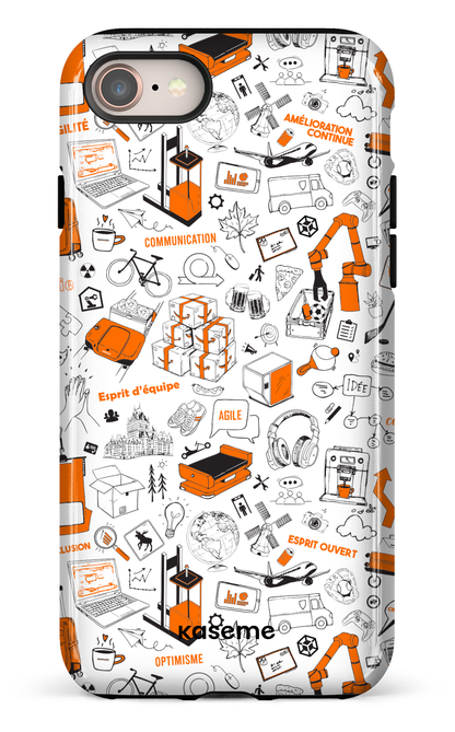 iPhone 8 Tough Murale Vanderlande -