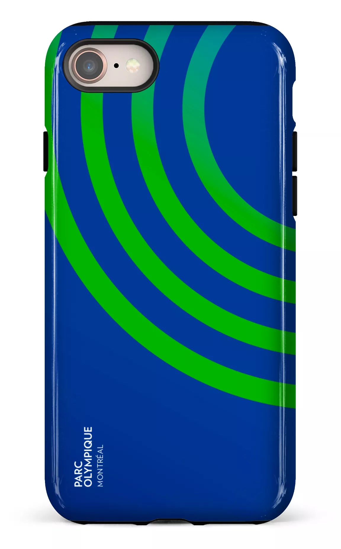 iPhone 8 Tough Parc Olympique - Logo Bleu -