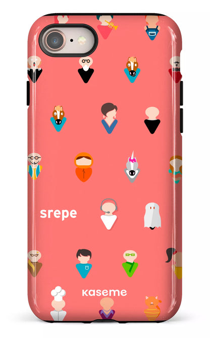 iPhone 8 Tough Personnages Saumon -