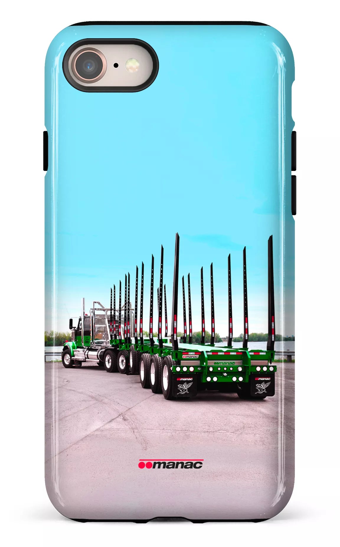 iPhone 8 Tough Powerwing Log Trailer -