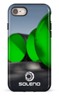iPhone 8 Tough Soleno gros tuyaux vert -