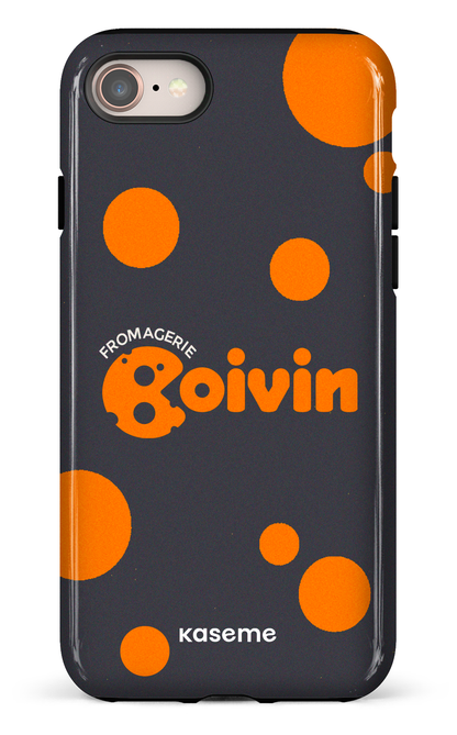 iPhone SE Tough Boivin Gris x Ronds -