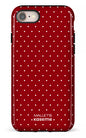 iPhone SE Tough Ditsy Rouge x Mallette -
