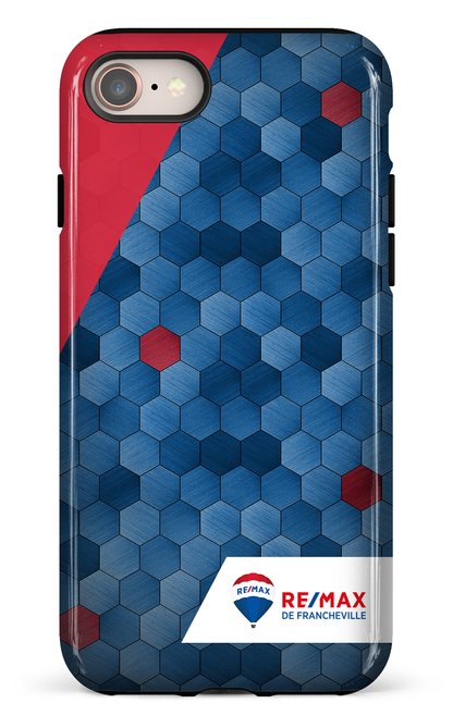 iPhone SE Tough Exagones texturés de Francheville -