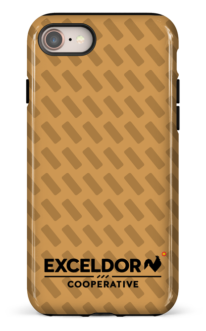 iPhone SE Tough Exceldor Caramel -