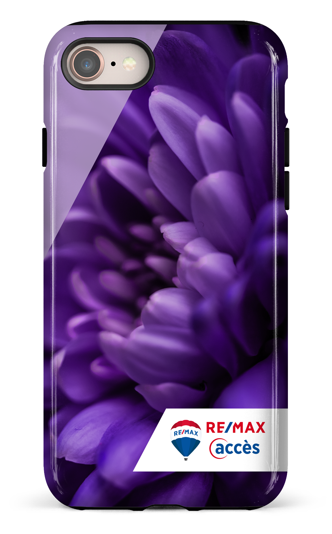 iPhone SE Tough Fleur gros plan -