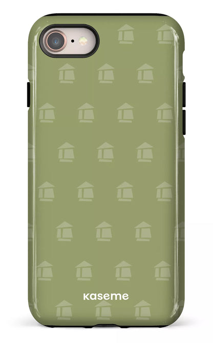 iPhone SE Tough Flordeco motif sauge -
