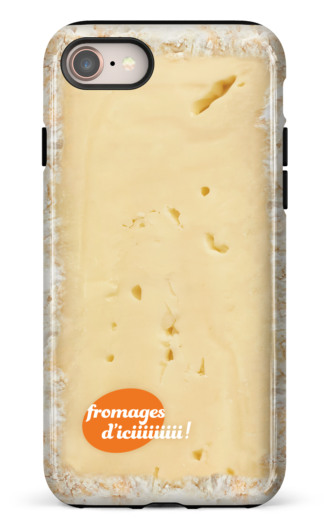 iPhone SE Tough Fromage Brie Logo -