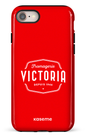 iPhone SE Tough Fromagerie Victoria Rouge -