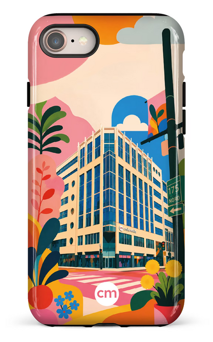 iPhone SE Tough Funky Building Crakmedia -