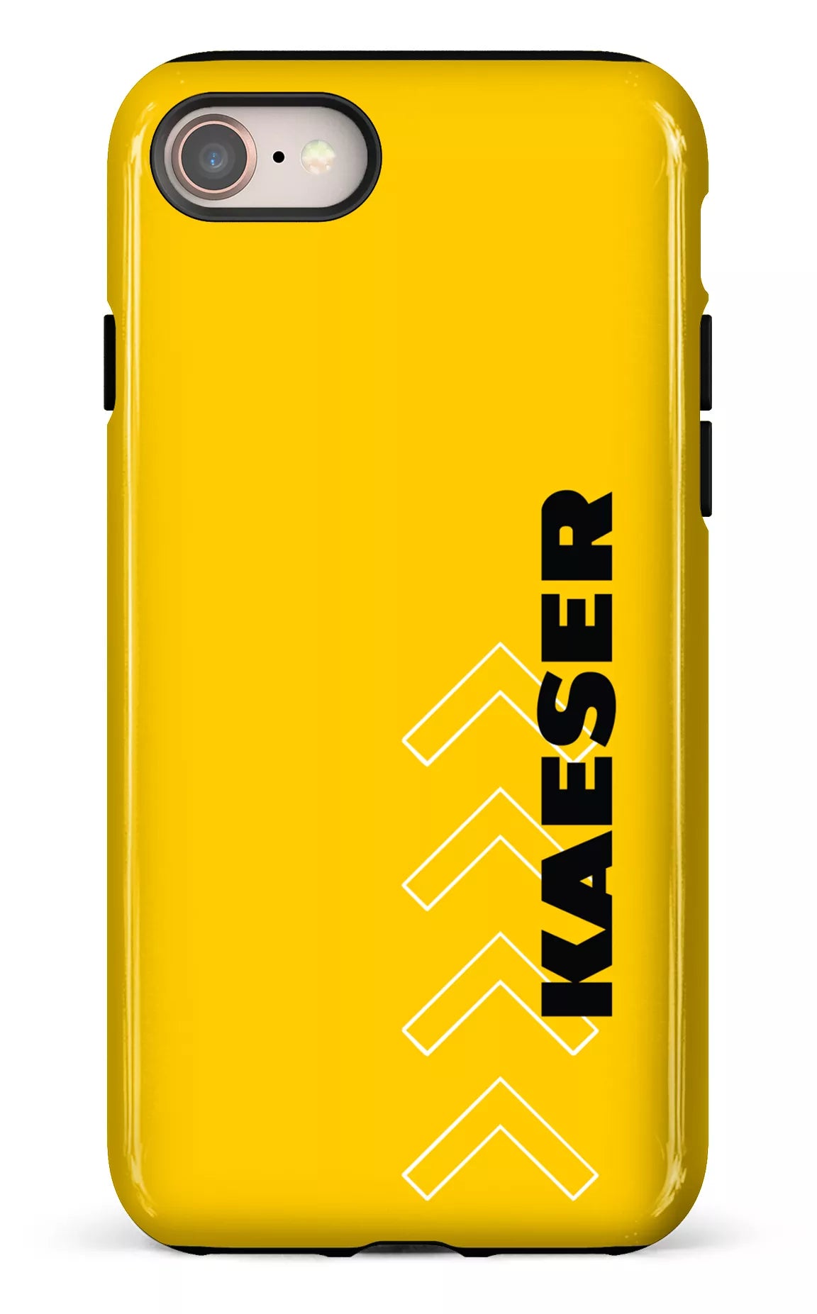 iPhone SE Tough Kaeser Flèches Jaune -