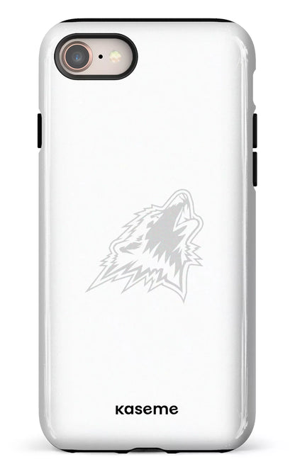 iPhone SE Tough Les Huskies Blanc -