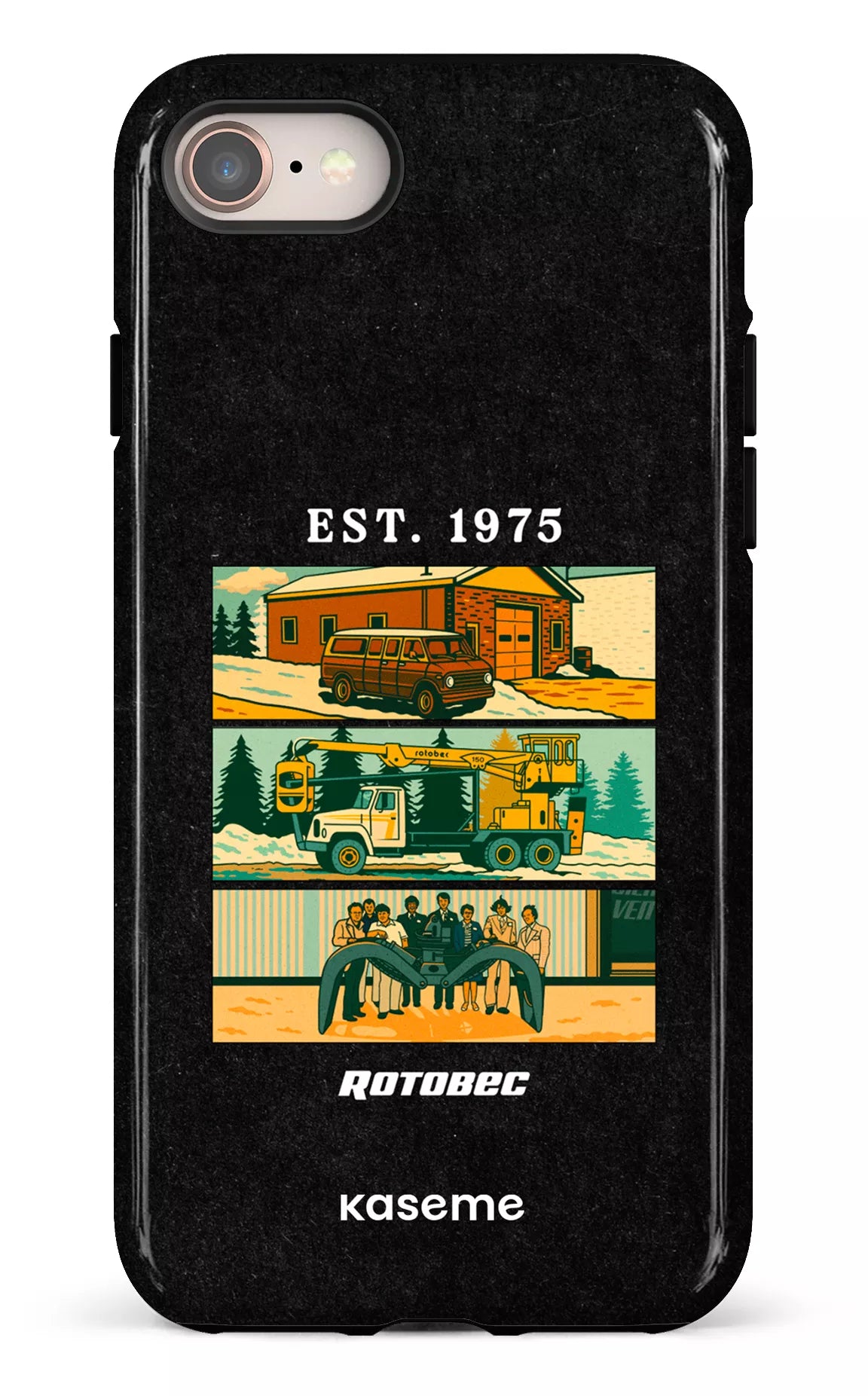 iPhone SE Tough Rotobec Est. 1975 -