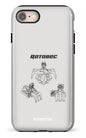 iPhone SE Tough Rotobec Gris -
