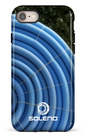 iPhone SE Tough Soleno tuyau bleu -