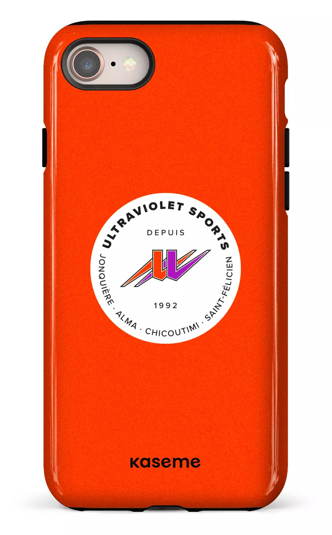 iPhone SE Tough UltraViolet - Orange -
