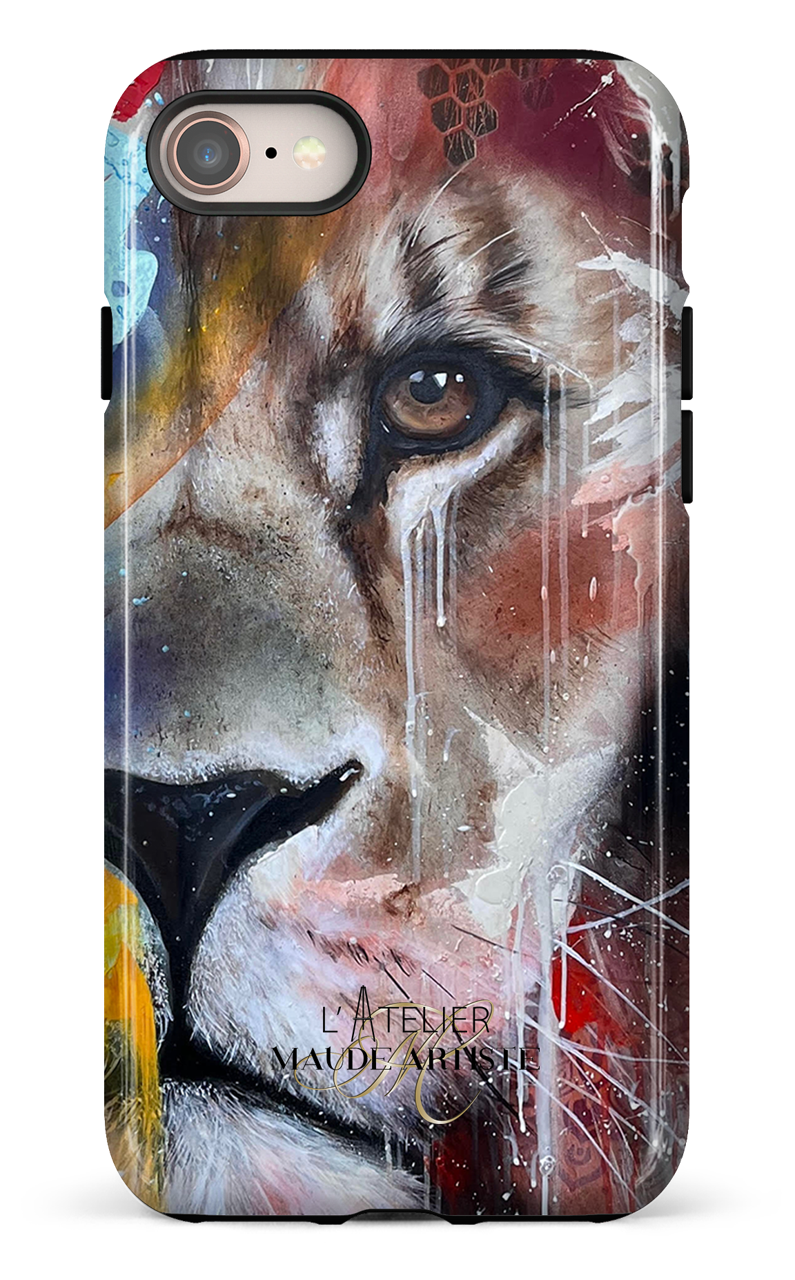 iPhone SE Tough Waves 3 by Maude -