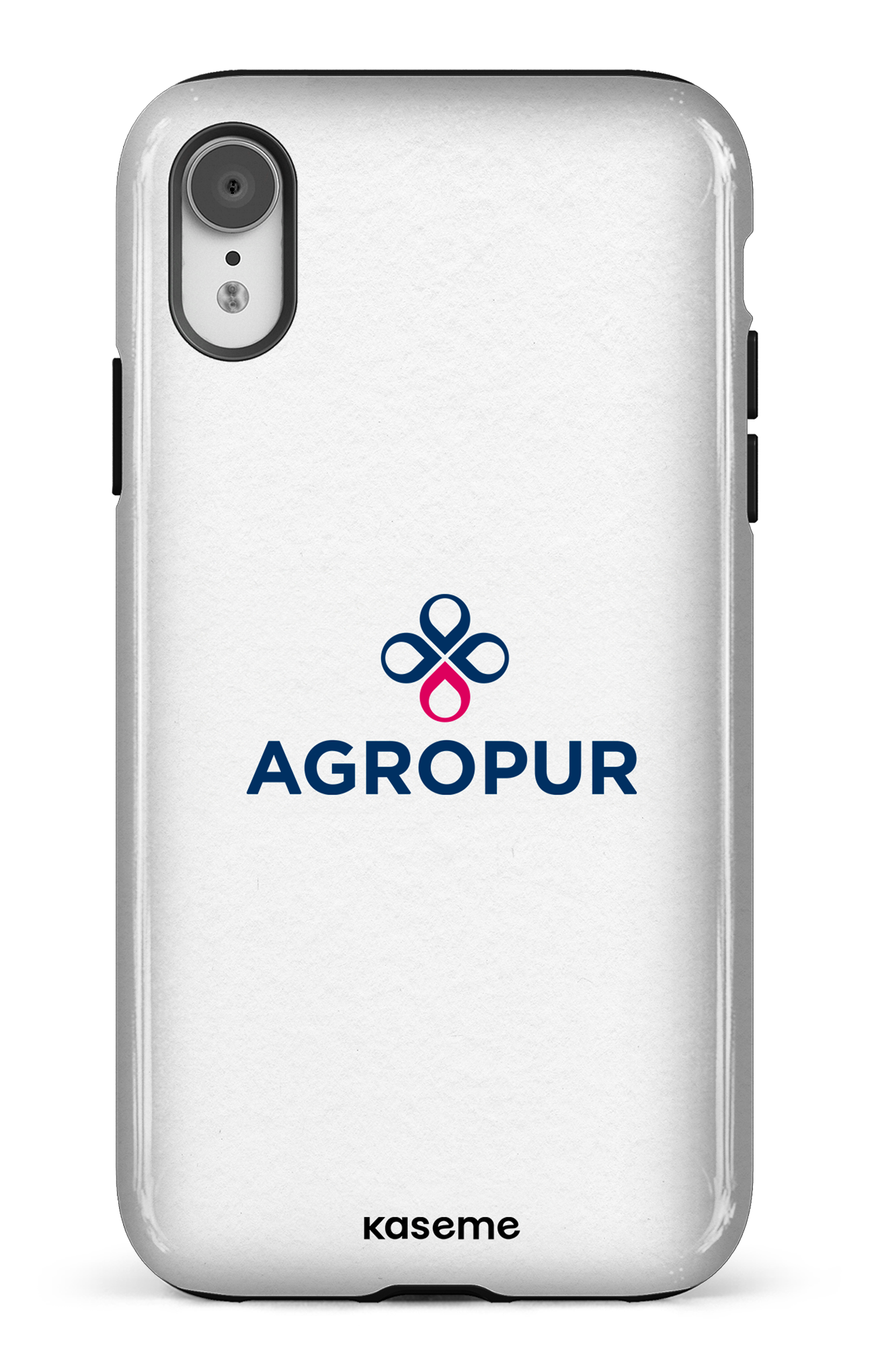 iPhone XR Tough Agropur Blanc -