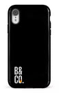 iPhone XR Tough B&Co Noir -