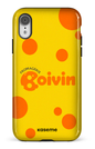 iPhone XR Tough Boivin Jaune x Ronds -