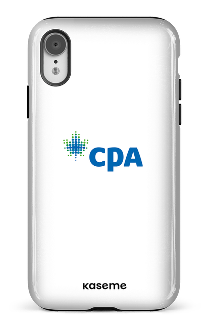 iPhone XR Tough CPA Blanc -