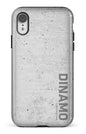 iPhone XR Tough Dinamo Gris x Logo Gris -