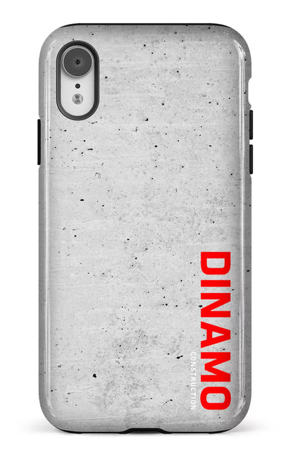 iPhone XR Tough Dinamo Gris x Logo Rouge -