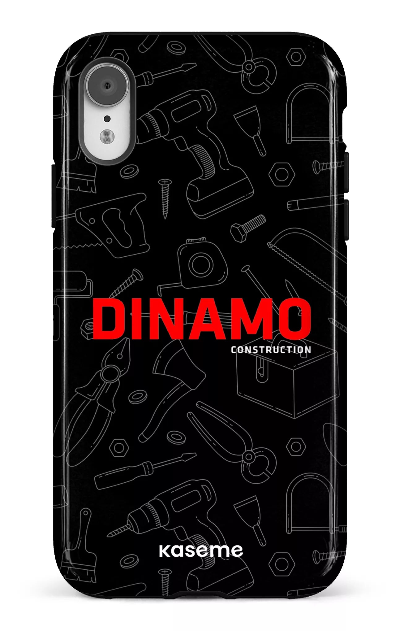 iPhone XR Tough Dinamo Noir -