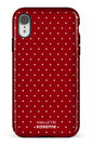 iPhone XR Tough Ditsy Rouge x Mallette -