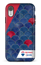 iPhone XR Tough Écailles bicolores -