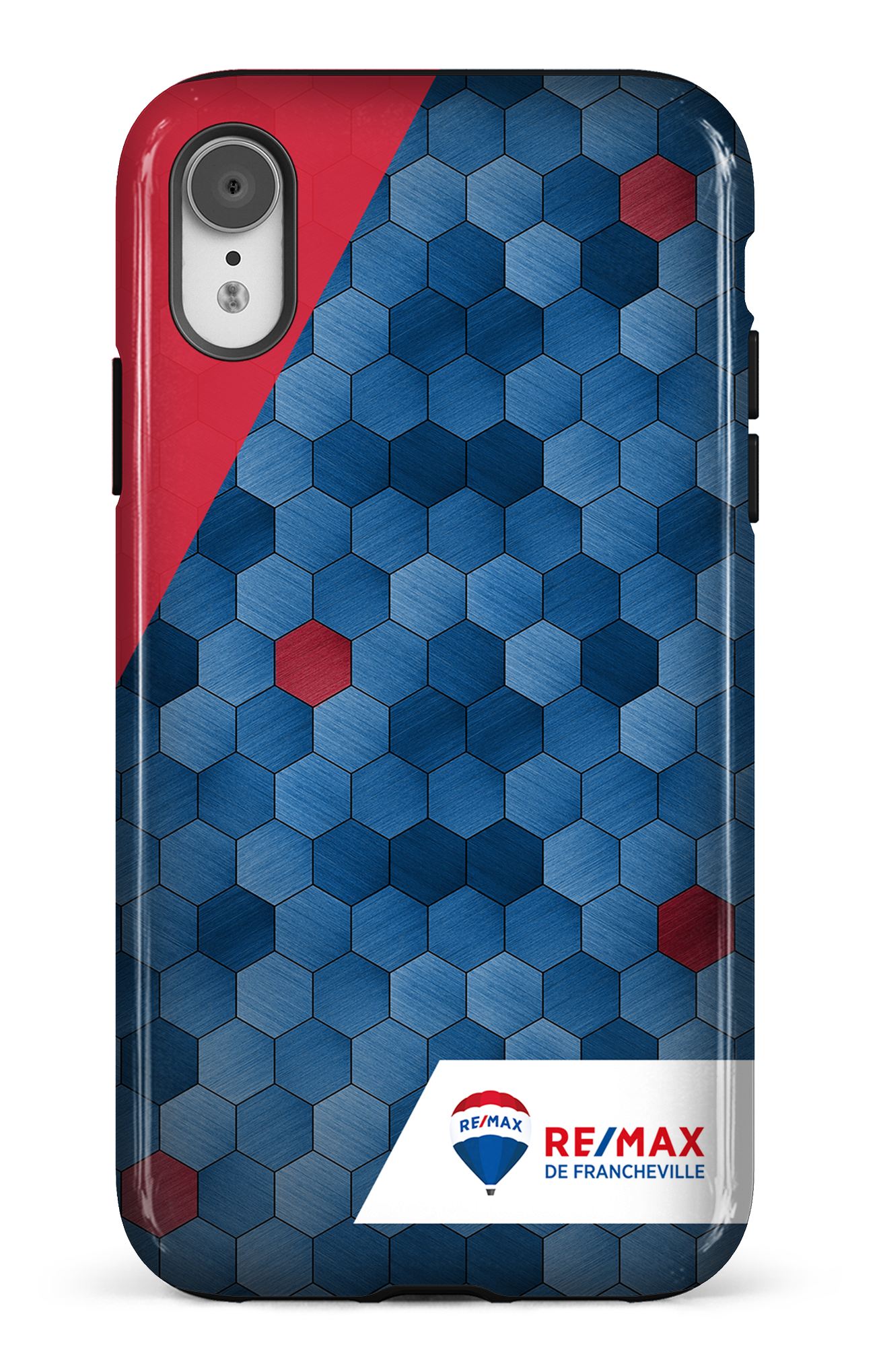 iPhone XR Tough Exagones texturés de Francheville -