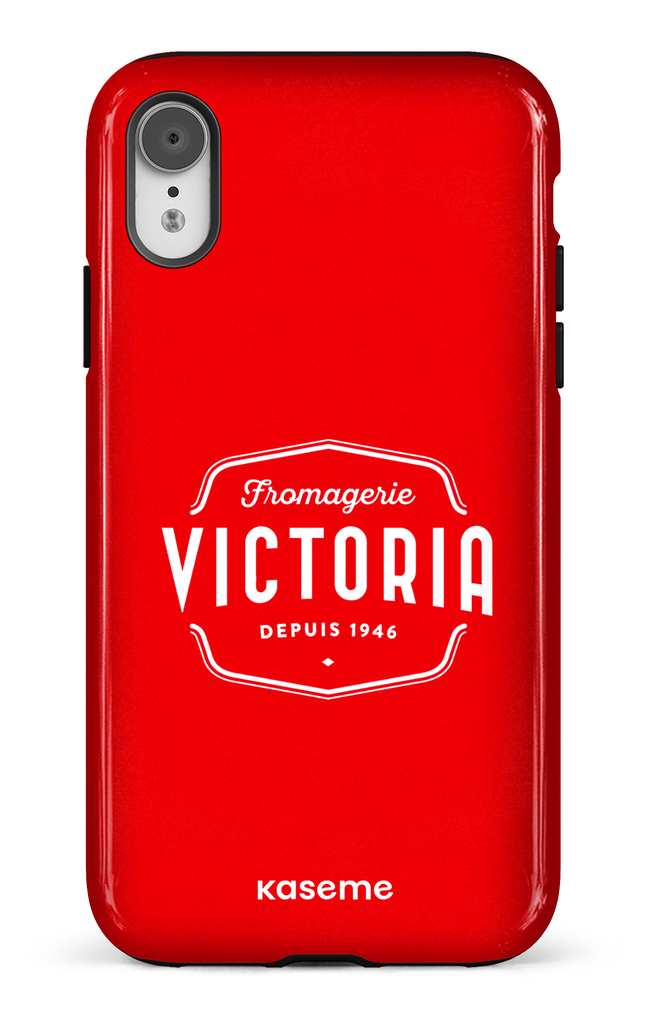 iPhone XR Tough Fromagerie Victoria Rouge -