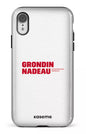 iPhone XR Tough GN Blanc -