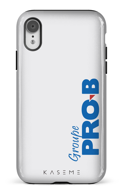 iPhone XR Tough Groupe Pro-B Blanc -