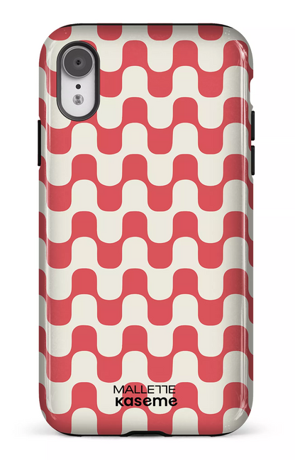 iPhone XR Tough Hippy Rouge x Mallette -