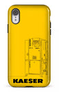 iPhone XR Tough Kaeser - The Golden Blueprint -