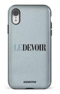 iPhone XR Tough Le Devoir Gris -