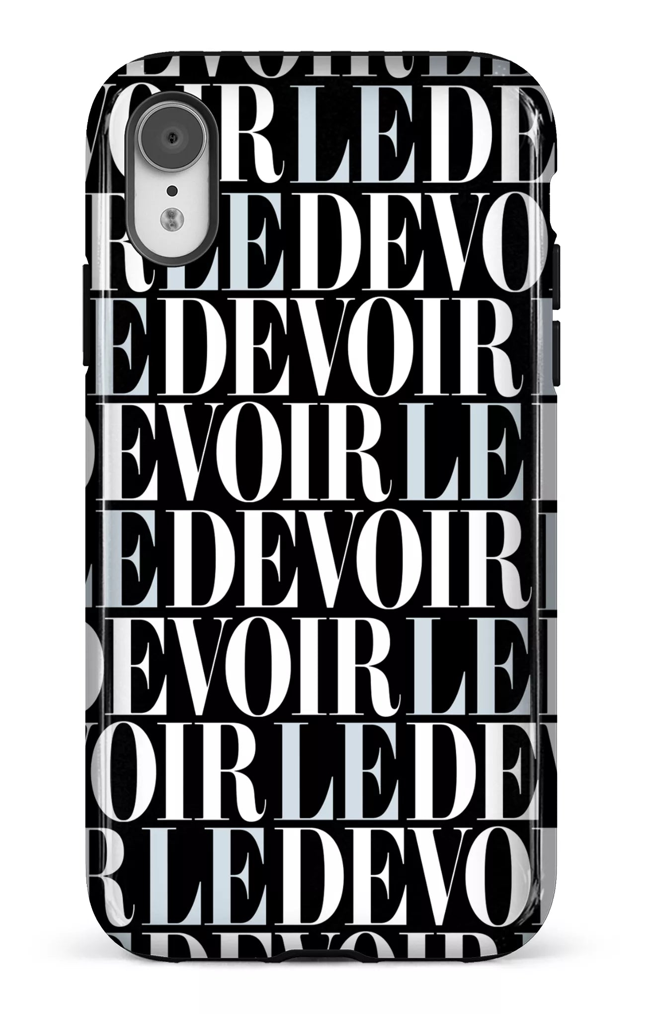 iPhone XR Tough Le Devoir — Gros logos -