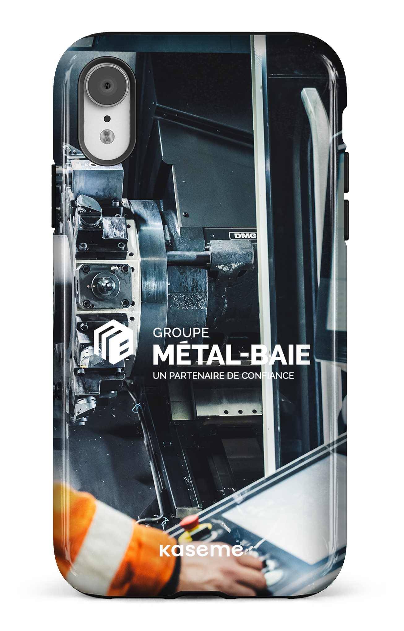 iPhone XR Tough Le machinage par Métal-Baie -