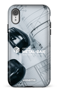 iPhone XR Tough Le plan par Métal-Baie -