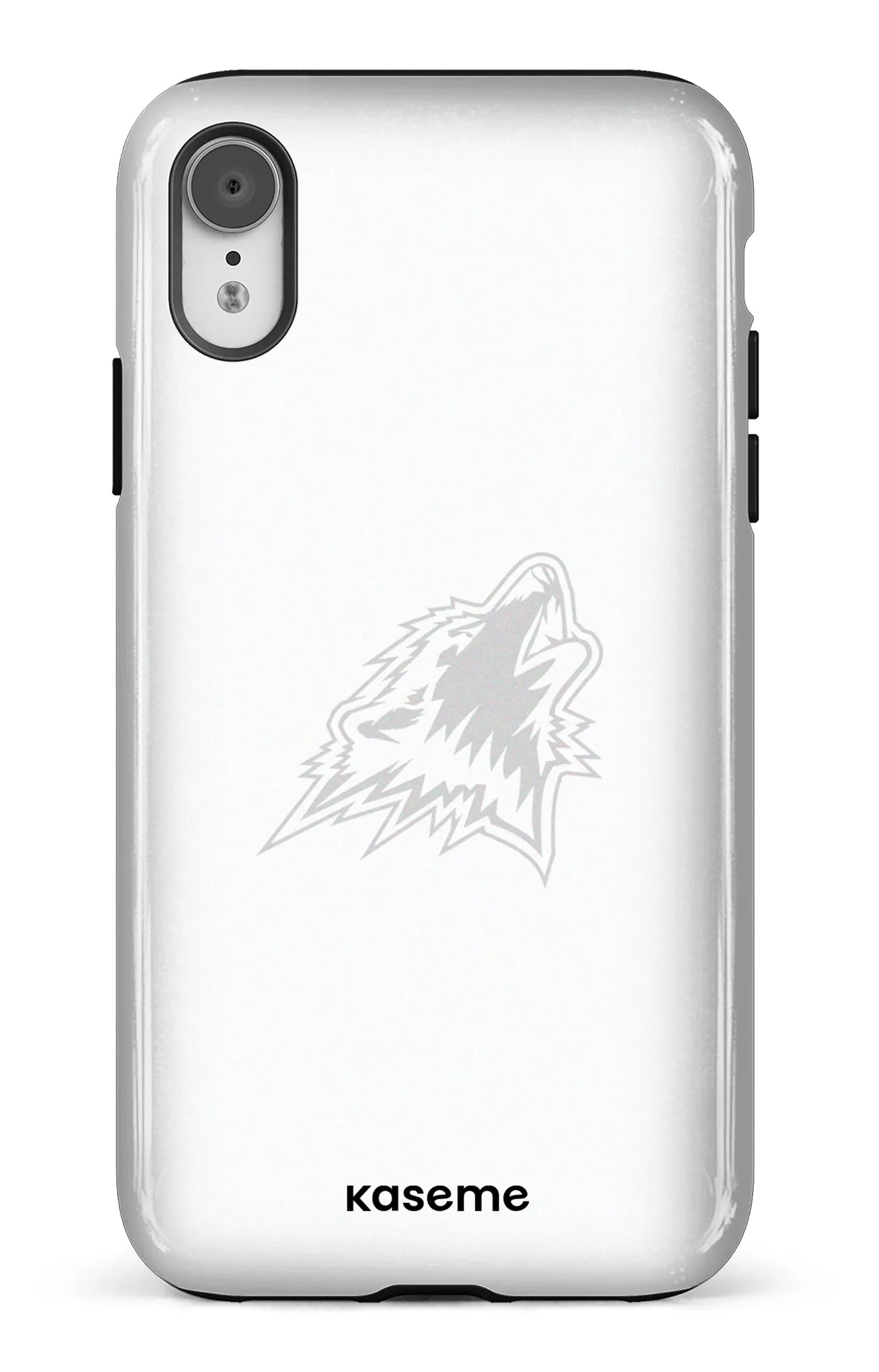 iPhone XR Tough Les Huskies Blanc -